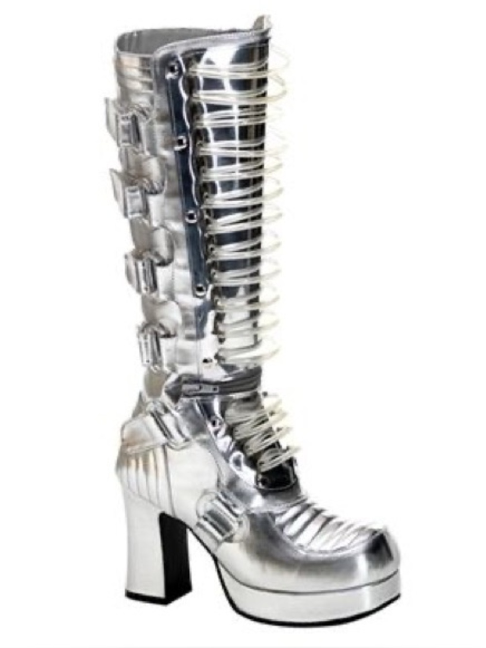 Vintage Discontinued Demonia Gothika Boots 600 UV sz 9